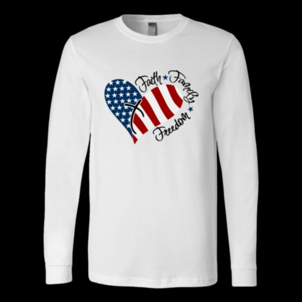 Faith Family Freedom Long Sleeve